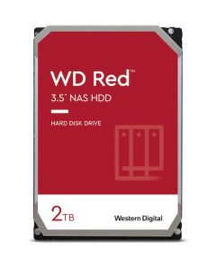 Western Digital Red - 2TB 5400RPM SATA III 6Gb/s 256MB Cache 3.5" NAS Desktop Hard Drive - WD20EFAX