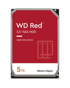 Western Digital Red - 5TB 5400RPM SATA III 6Gb/s 64MB Cache 3.5" NAS Hard Drive - WD50EFRX