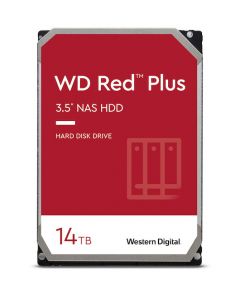 Western Digital Red Plus - 14TB 7200RPM SATA III 6Gb/s 512MB Cache 3.5" NAS Hard Drive - WD140EFGX
