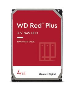 Western Digital Red Plus - 4TB 5400RPM SATA III 6Gb/s 64MB Cache 3.5" NAS Hard Drive - WD40EFRX