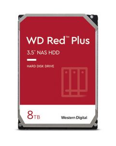 Western Digital Red Plus - 8TB 7200RPM SATA III 6Gb/s 256MB Cache 3.5" NAS Hard Drive - WD80EFBX