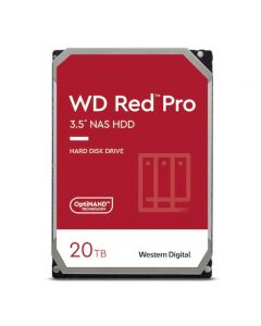 Western Digital Red Pro - 20TB 7200RPM SATA III 6Gb/s 512MB Cache 3.5" NAS Network Hard Drive - WD201KFGX