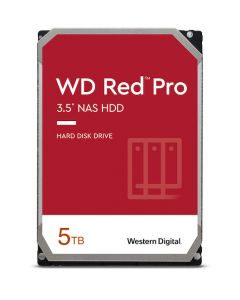 Western Digital Red Pro - 5TB 7200RPM SATA III 6Gb/s 128MB Cache 3.5" NAS Network Hard Drive - WD5001FFWX