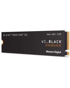 Western Digital Black SN850X 4TB PCIe NVMe Gen-4.0 x4 3D TLC NAND 4GB Cache M.2 NGFF (2280) Solid State Drive - WDS400T2X0E