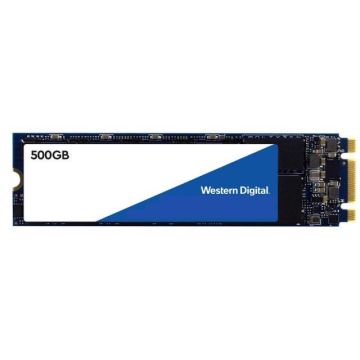 500GB SATA III 6Gb/s 3D TLC NAND Flash Tiered Caching M.2 NGFF (2280) Solid State Drive - Western Digital