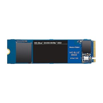 Western Digital Blue SN550 500GB PCIe NVMe Gen-3 x4 3D TLC NAND M.2 NGFF (2280) Solid State Drive - WDS500G2B0C