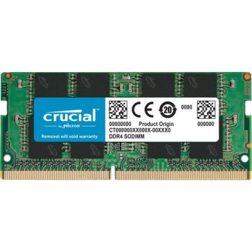 8GB PC4-19200 2400MHz DDR4 260-Pin Non-ECC CL17 1.2V SDRAM - Micron Crucial