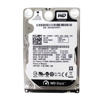 Dell 0T9H3Y - 750GB 7200RPM SATA III 6Gb/s 16MB Cache 2.5" 9.5mm Laptop Hard Drive