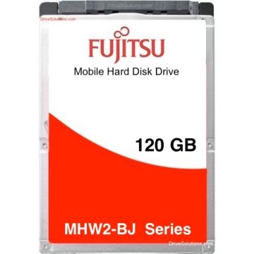 Fujitsu MHW2-BJ Mobile HDD - 120GB 7200RPM SATA 3Gb/s 8MB Cache 2.5" 9mm Hard Drive - MHW2120BJ