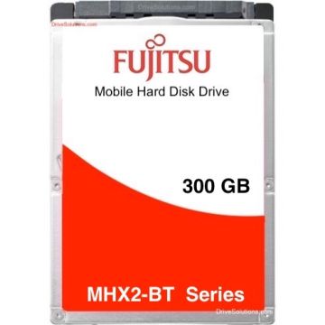 Fujitsu MHX2-BT Mobile HDD - 300GB 4200RPM SATA 1.5Gb/s 8MB Cache 2.5" 12.5mm Hard Drive - MHX2300BT