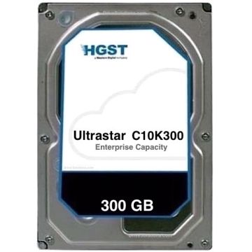 Hitachi Ultrastar C10K300 - 300GB 10K RPM 512n SAS 6Gb/s 64MB Cache 2.5" 15mm Enterprise Class Hard Drive - HUC103030CSS600