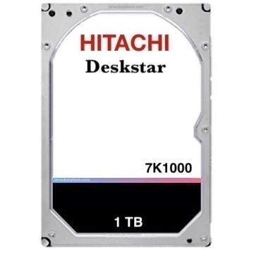 Hitachi DeskStar 7K1000 - 1TB 7200RPM SATA II 3Gb/s 32MB Cache 3.5" Desktop Hard Drive - HDS721010KLA330