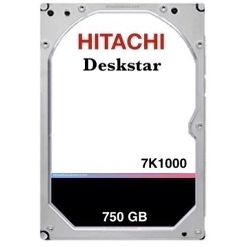 Hitachi Deskstar 7K1000 - 750GB 7200RPM SATA 3Gb/s 32MB Cache 3.5" Hard Drive - HDS721075KLA330