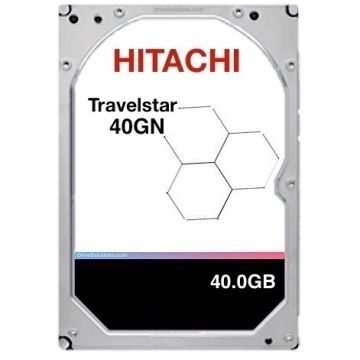 Hitachi Travelstar 40GN - 40.0GB 4200RPM Ultra DMA ATA-5 100Mb/s 2MB Cache 2.5" 9mm Hard Drive - IC25N040ATCX04-0