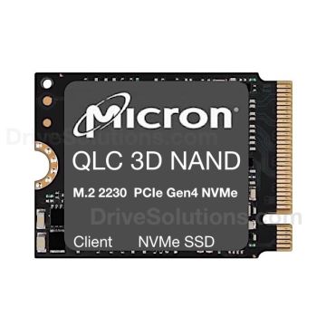 2TB PCIe Gen4 NVMe QLC NAND HMB SLC Cache M.2 2230 Solid State Drive Micron Mid Level
