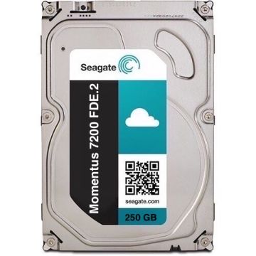 Seagate Momentus 7200 FDE.2 - 250GB 7200RPM SATA II 3Gb/s 16MB Cache 2.5" 9.5mm Laptop Hard Drive - ST9250414ASG (FDE + FIPS 140-2 + ZGS)