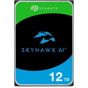 Seagate SkyHawk AI - 12TB 7200RPM SATA III 6Gb/s 256MB Cache 3.5" Surveillance Hard Drive - ST12000VE001