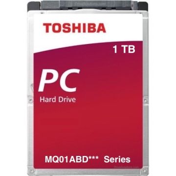 Toshiba MQ01ABD - 1TB 5400RPM SATA III 6Gb/s 8MB Cache 2.5" 9.5mm Laptop Hard Drive - MQ01ABD100