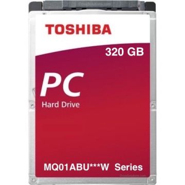 Toshiba MQ01ABU-W - 320GB 5400RPM SATA III 6Gb/s 8MB Cache 2.5" 7mm Laptop Hard Drive - MQ01ABU032W (SED OPAL)