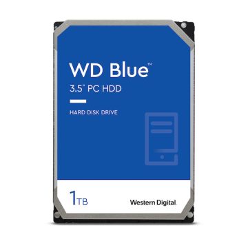 Western Digital Blue - 1TB 5400RPM SATA III 6Gb/s 64MB Cache 3.5" Desktop Hard Drive - WD10EZRZ