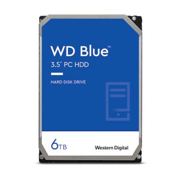 Western Digital Blue - 6TB 5400RPM SATA III 6Gb/s 64MB Cache 3.5" Desktop Hard Drive - WD60EZRZ