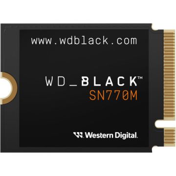 Western Digital WD_Black SN770M NVMe SSD 2TB PCIe NVMe Gen4 M.2 2230 Solid State Drive WDBDNH0020BBK WDS200T3X0G-00CHY0