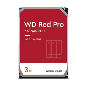 Western Digital Red Pro - 3TB 7200RPM SATA III 6Gb/s 64MB Cache 3.5" NAS Network Hard Drive - WD3001FFSX