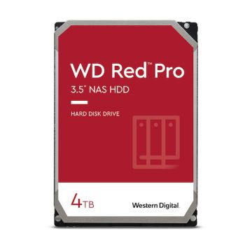 Western Digital Red Pro - 4TB 7200RPM SATA III 6Gb/s 64MB Cache 3.5" NAS Network Hard Drive - WD4001FFSX