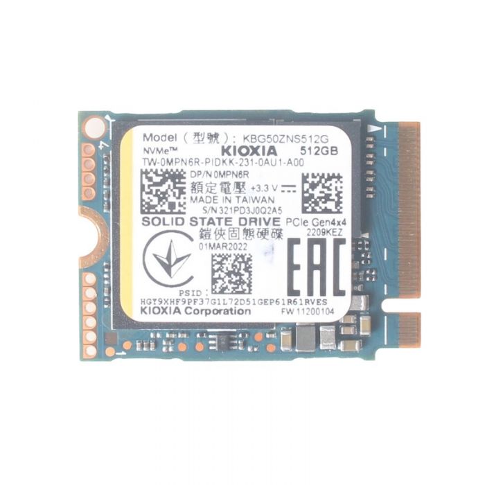 Dell 512GB SSD NVMe M.2 2230 8C3CP New Pull