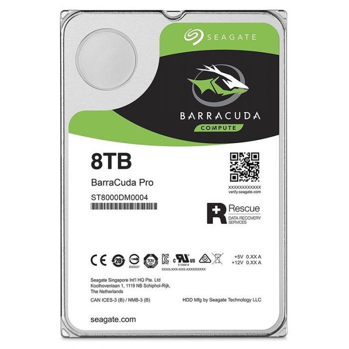 Seagate BarraCuda Pro ST8000DM0004 Desktop Hard Drive - Drive