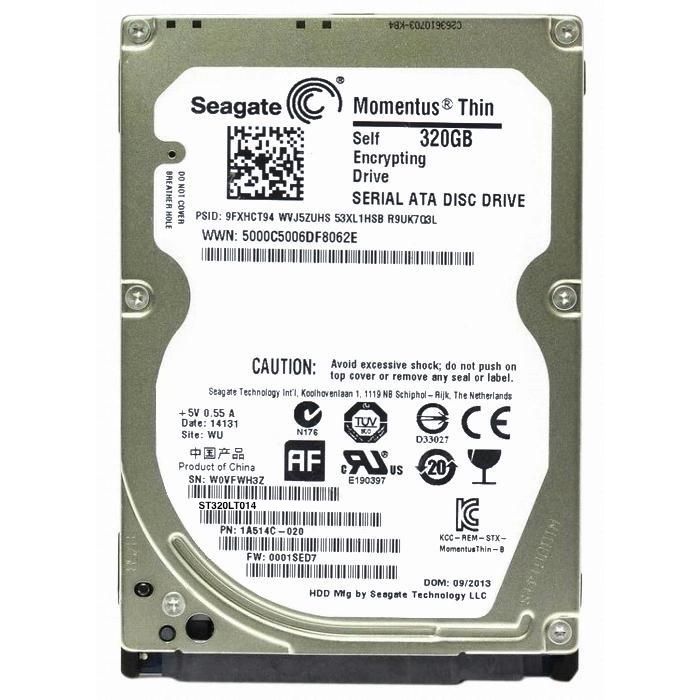 Buy the Seagate Momentus Thin ST320LT014 Laptop Hard Drive Drive