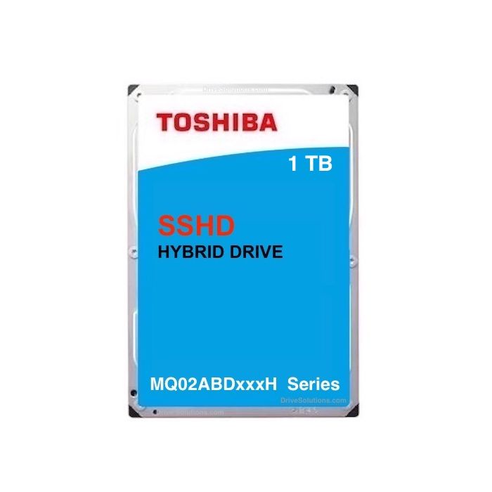 Toshiba MQ02ABD SSHD - 1TB 5400RPM + 8GB MLC NAND Flash SATA III 6Gb/s 64MB  Cache 2.5