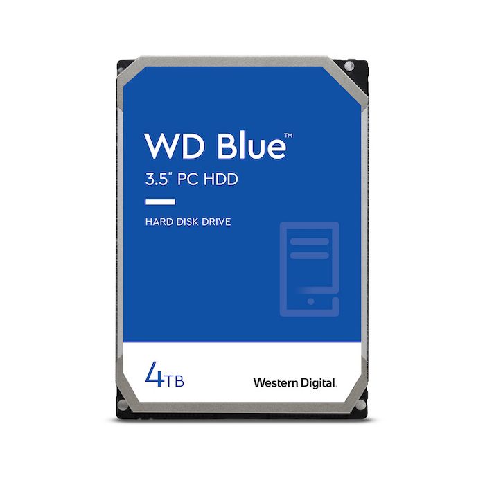Western Digital Blue - 4TB 5400RPM SATA III 6Gb/s 64MB Cache 3.5