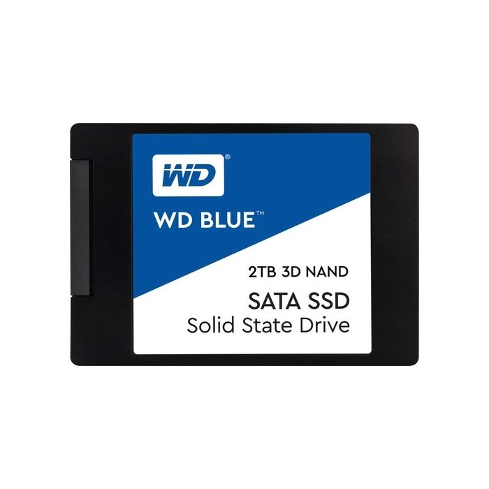Western Digital Blue 2TB SATA III 6Gb/s 3D TLC NAND Tiered DDR3 Cache 2.5