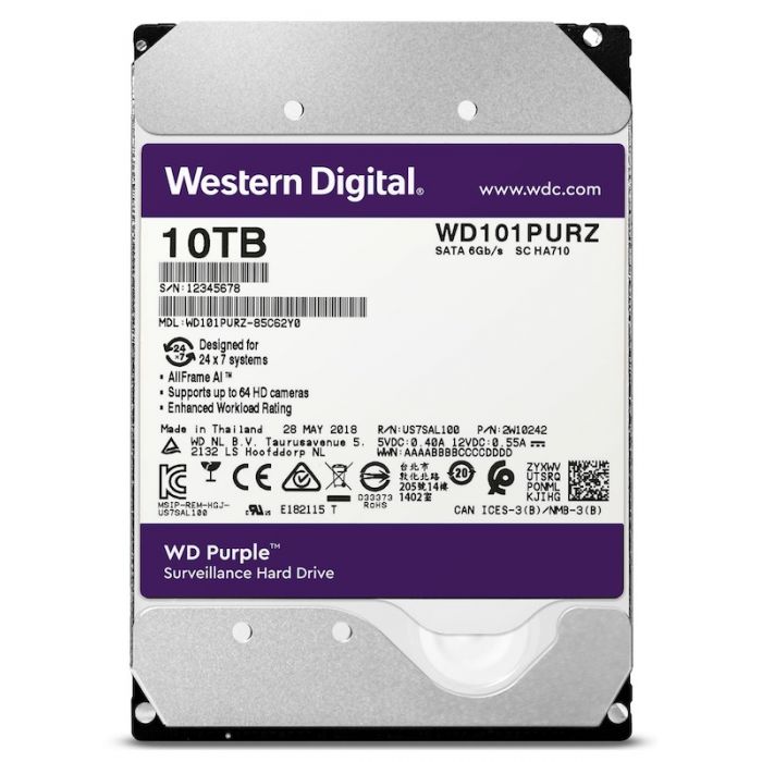 Buy the WD Purple WD101PURZ Drive Drive Solutions