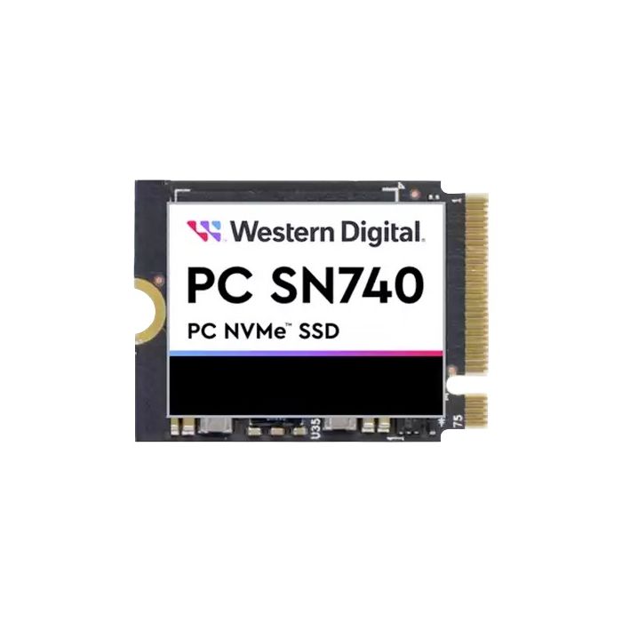Western Digital SN740 - 2TB PCIe NVMe Gen-4.0 x4 TLC NAND Flash HMB-SLC  Cache M.2 NGFF 2230 Solid State Drive - SDDPTQE-2T00