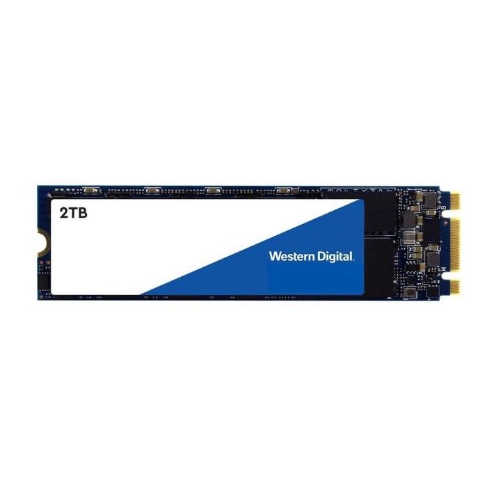 2TB SATA III 6Gb/s 3D TLC NAND Flash Tiered Caching M.2 NGFF (2280) Solid State Drive - Western Digital