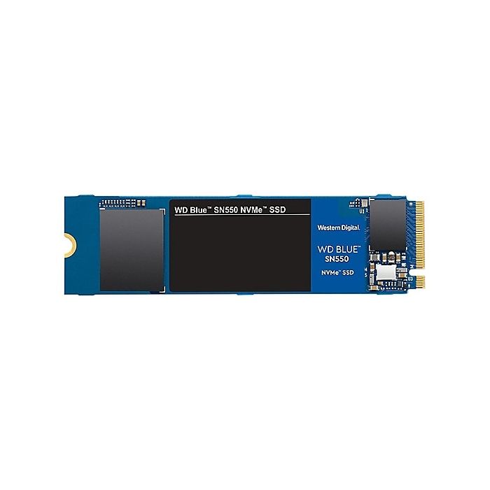 Western Digital Blue SN550 250GB PCIe NVMe Gen-3 x4 3D TLC NAND M.2 NGFF (2280) Solid State Drive - WDS250G2B0C