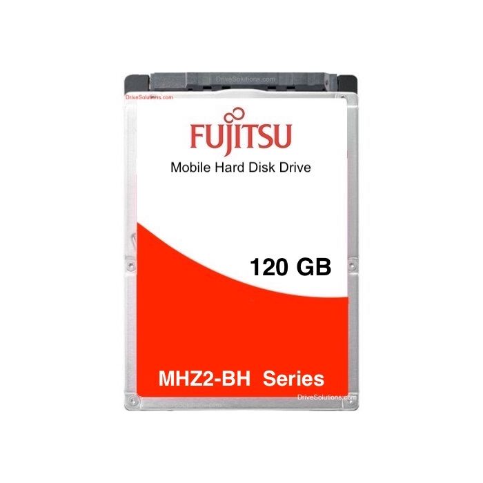Fujitsu MHZ2-BH Mobile HDD - 120GB 5400RPM SATA II 3Gb/s 8MB Cache 2.5" 9.5mm Laptop Hard Drive - MHZ2120BH