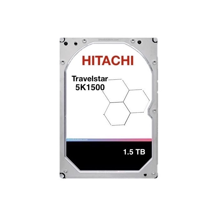Hitachi Travelstar 5K1500 - 1.5TB 5400RPM SATA III 6Gb/s 32MB Cache 2.5" 9.5mm Laptop Hard Drive - HTE541515A9E630