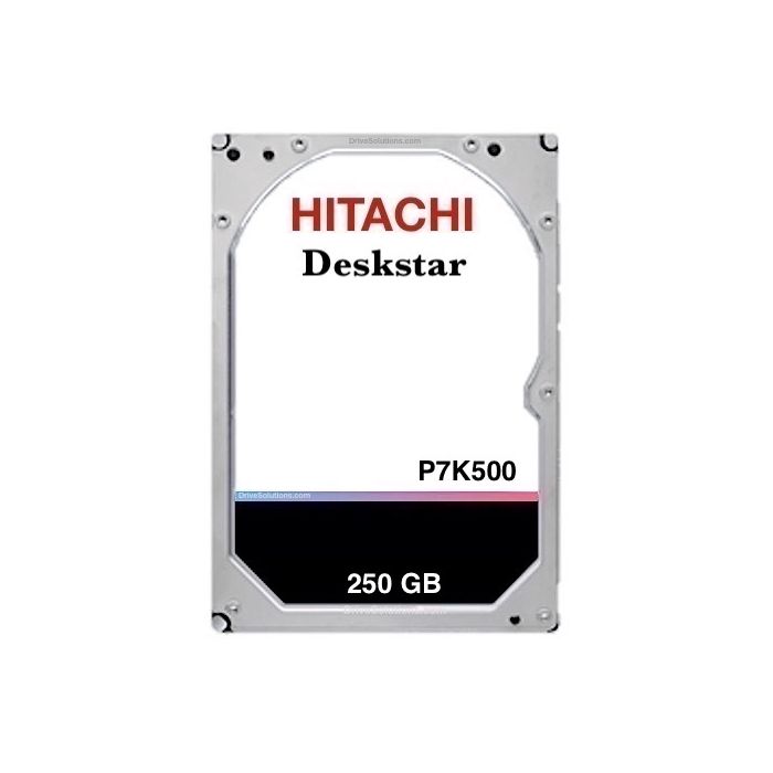 Hitachi DeskStar P7K500 - 250GB 7200RPM Ultra ATA-133 8MB Cache 3.5" Desktop Hard Drive - HDP725025GLAT80