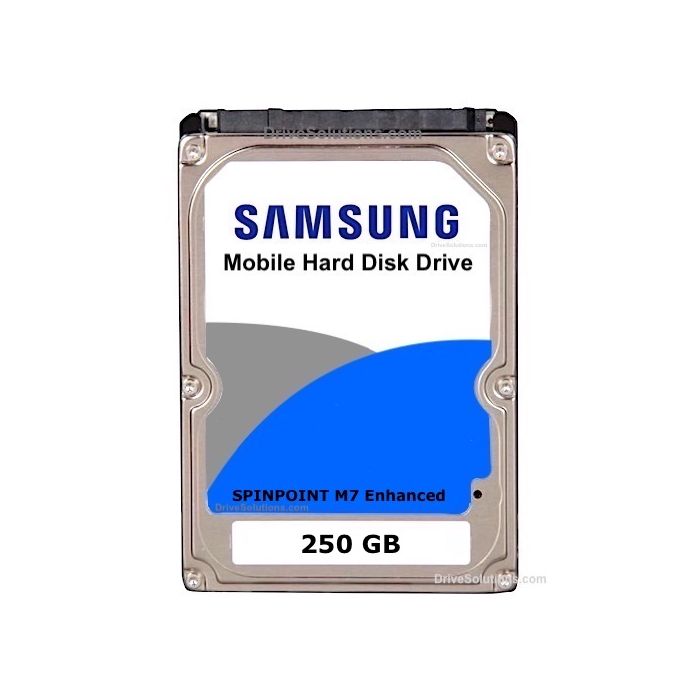 Samsung Spinpoint M7E Mobile - 250GB 5400RPM SATA II 3Gb/s 8MB Cache 2.5" 9.5mm Laptop Hard Drive - HM251HI