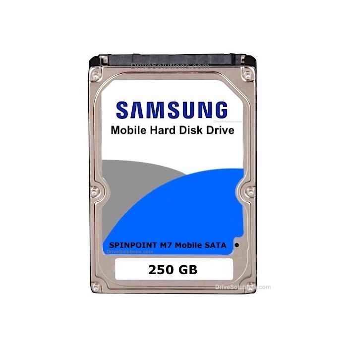 Samsung Spinpoint M7 Mobile - 250GB 5400RPM SATA II 3Gb/s 8MB Cache 2.5" 9.5mm Laptop Hard Drive - HM250HI