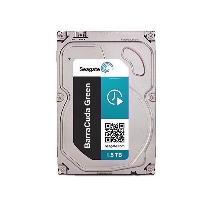 Seagate BarraCuda Green - 1.5TB 5900RPM SATA III 6Gb/s 64MB Cache 3.5" Desktop Hard Drive - ST1500DL003