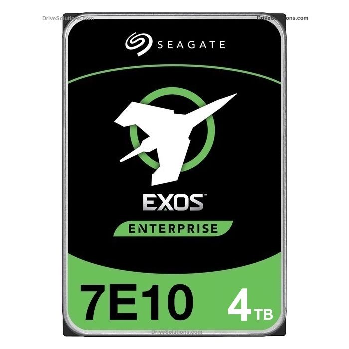 Seagate Enterprise EXOS 7E10 - 4TB 7200RPM 512n SATA III 6Gb/s 256MB Cache 3.5" Enterprise Class Hard Drive - ST4000NM012B (SED FIPS 140-3)