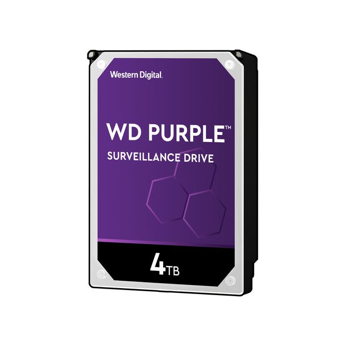 4TB 5400RPM SATA III 6Gb/s 256MB Cache 3.5" Desktop Hard Drive - Western Digital Purple