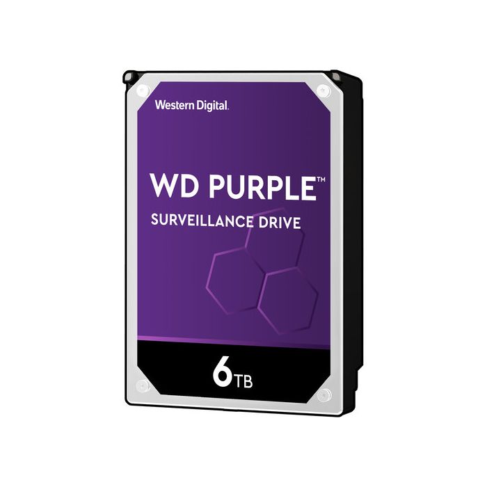 6TB 5400RPM SATA III 6Gb/s 256MB Cache 3.5" Desktop Hard Drive - Western Digital Purple