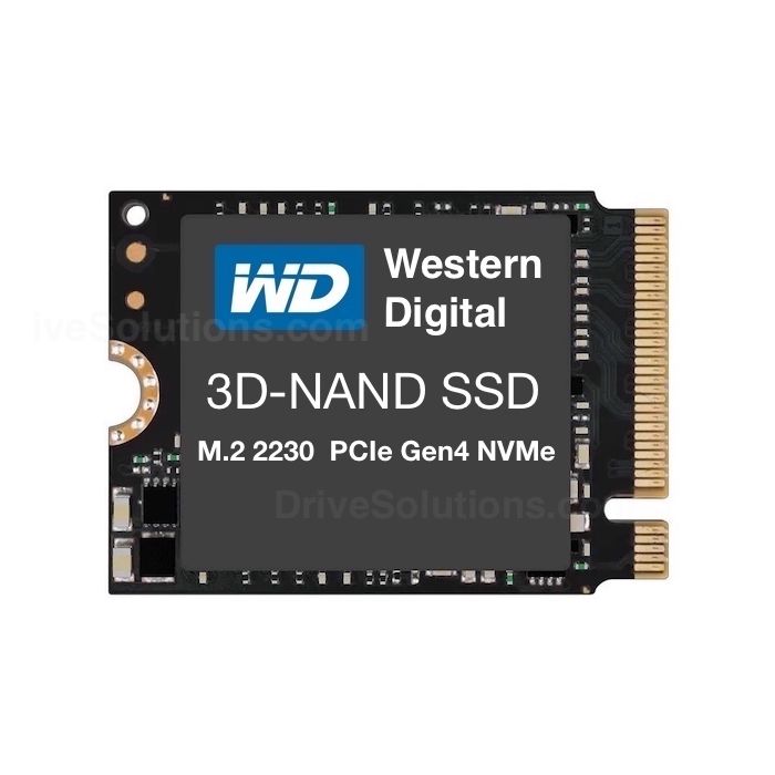 1TB PCIe Gen4 NVMe TLC NAND HMB SLC Cache M.2 2230 Solid State Drive Western Digital Pro Level